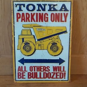Retro Metal Sign Tonka